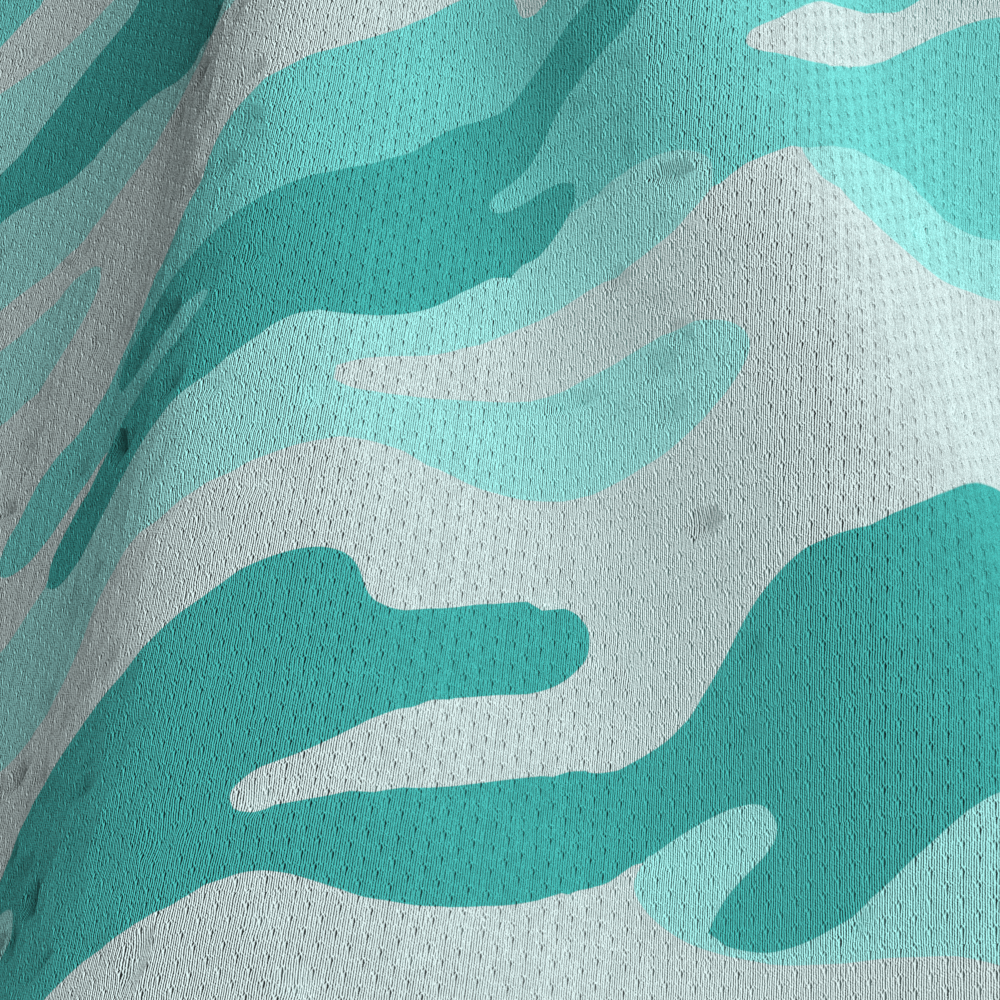 T-shirt de Padel Camo Blue - Image 2