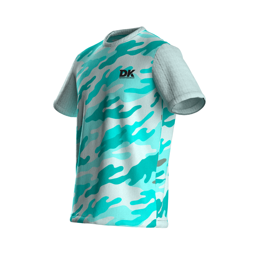 T-shirt de Padel Camo Blue - Image 3