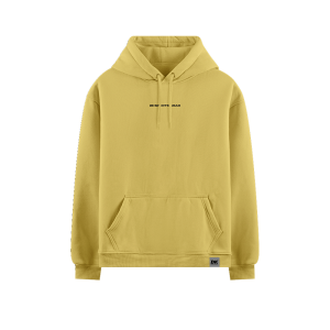 Hoodie Casual Verde Beje