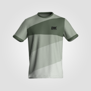 T-shirt de Padel Striped Green