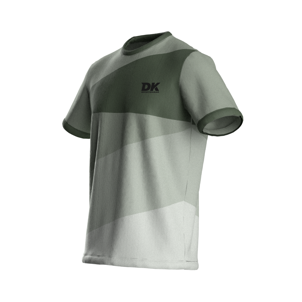T-shirt de Padel Striped Green - Image 3
